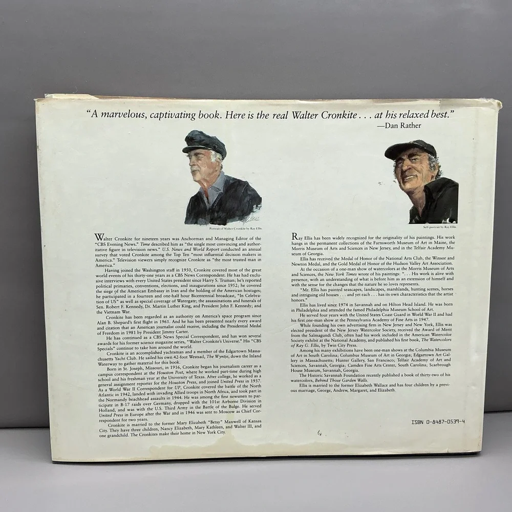 South by Southeast Ray Ellis Walter Cronkite 1983 Hardcover Art Book Dust Jacket